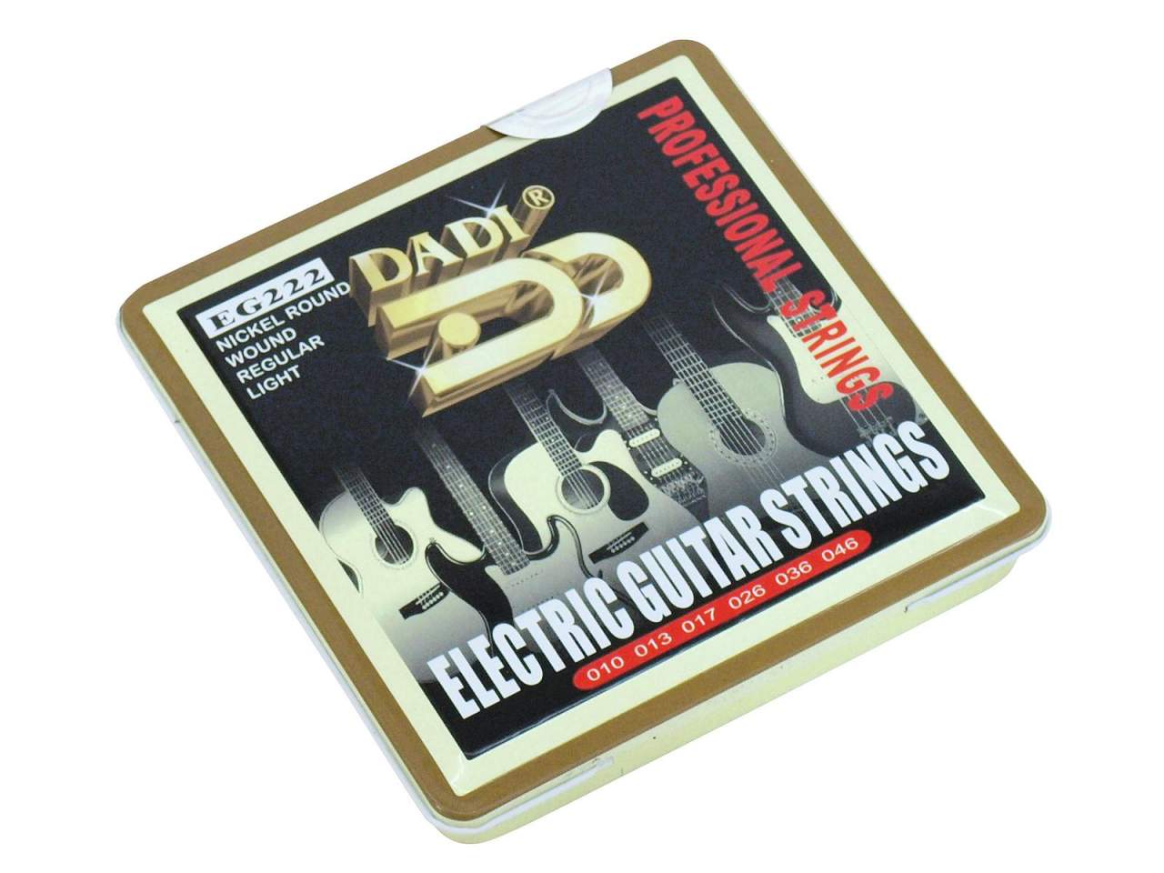 DIMAVERY Saitensatz E-Gitarre, 010-046