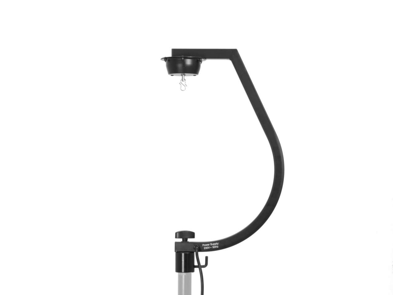 EUROLITE Stativhalterung mit Motor f?r Spiegelkugeln bis zu 30cm sw