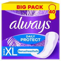 Always Daily Protect Extra Long mit leichtem Duft Slipeinlagen