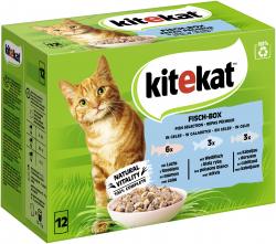 Kitekat Fisch-Box in Gelee