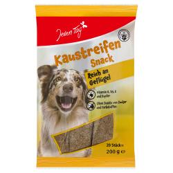 Jeden Tag Hund Kaustreifen Snack Geflügel