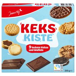 Jeden Tag Keks Kiste Kekse und Waffeln