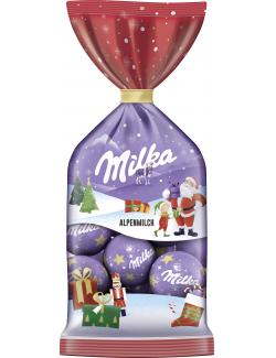 Milka Weihnachtskugeln Alpenmilch