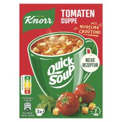 Knorr Quick Soup Tomaten-Suppe mit Nudeln & Croutons