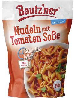 Bautz'ner Schneller Teller Nudeln mit Tomatensoße