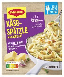 Maggi Fix für Käse Spätzle Allgäuer Art