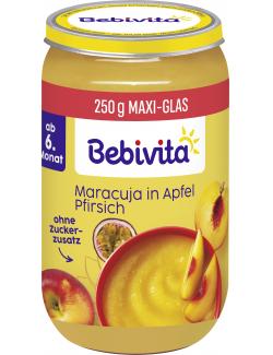 Bebivita Früchte Maracuja in Apfel Pfirsich