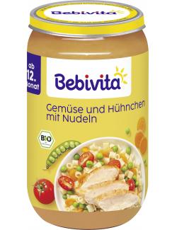 Bebivita Gemüse und Hähnchen mit Nudeln