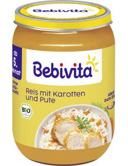 Bebivita Reis mit Karotten und Pute