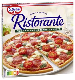 Dr. Oetker Ristorante Pizza Salame Mozzarella Pesto
