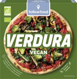 Followfood Pizza Verdura Vegan mit Bio-Dinkelboden