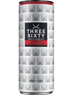 Three Sixty Vodka Energy Zero (Einweg)