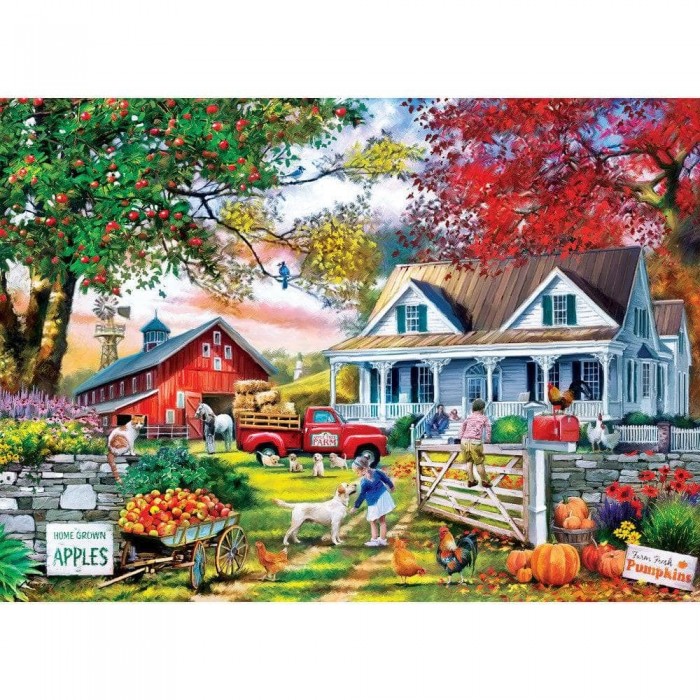 Master Pieces - Art Gallery - Apple Tree Farm - 1000 Teile