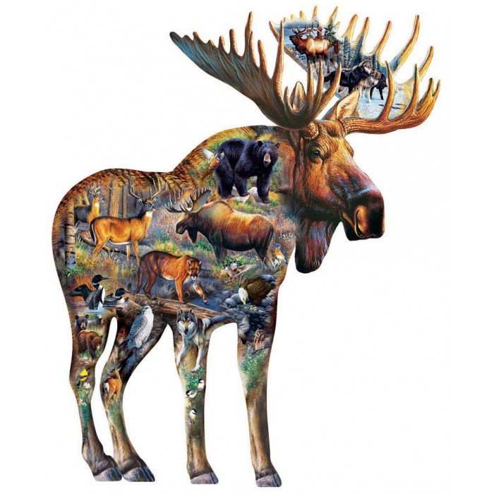 SunsOut - Cynthie Fisher - Walk on the Wild Side - 650 Teile