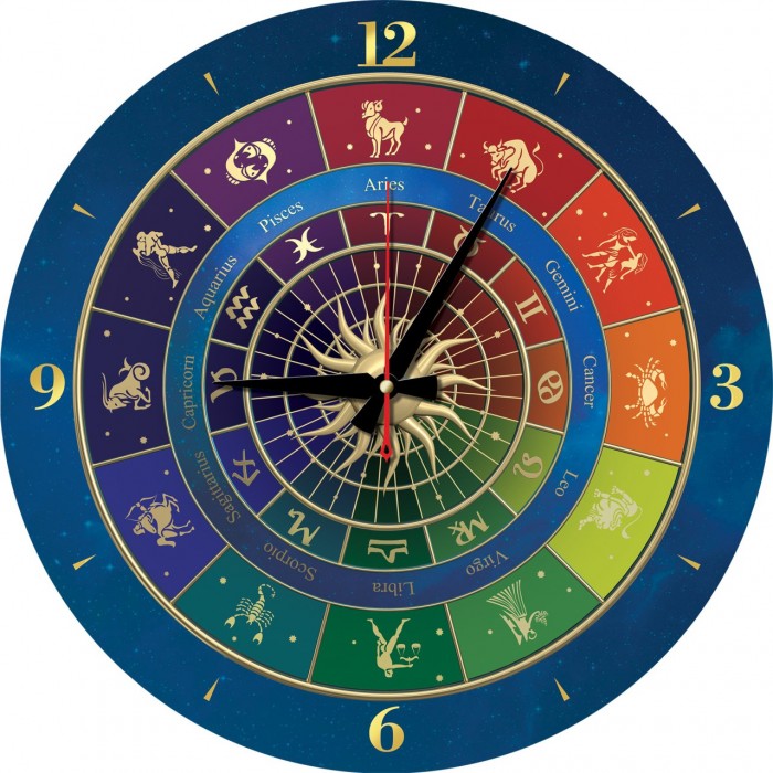 Art Puzzle - Puzzle-Uhr - Zodiac - 570 Teile