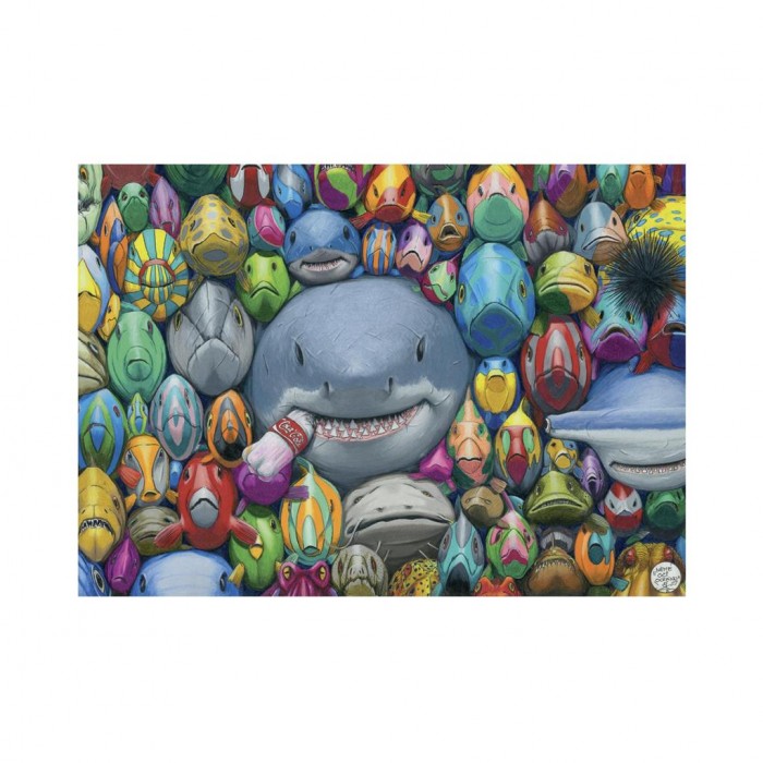 Dino - Bunte Fische - 1000 Teile