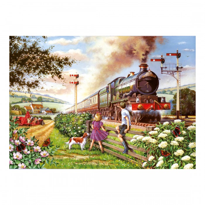 HOP - House of Puzzles - Eisenbahn Kinder - 1000 Teile