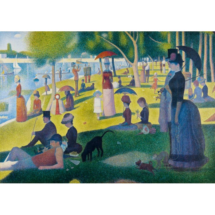 Bluebird Puzzle - Georges Seurat - A Sunday Afternoon on the Island of La Grande Jatte, 1886 - 1000 Teile