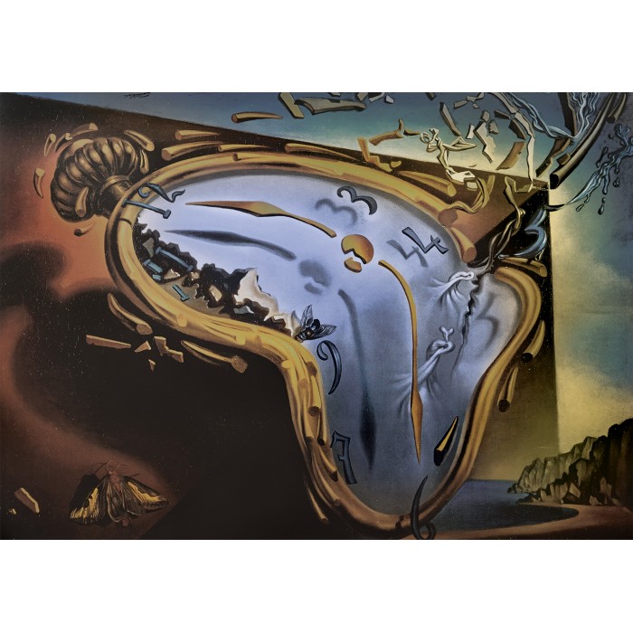 Bluebird Puzzle - Salvador Dalí - Soft Watch Exploding in 888 Particles after Twenty Years of Total Immobility, c.1954 - 1000 Teile