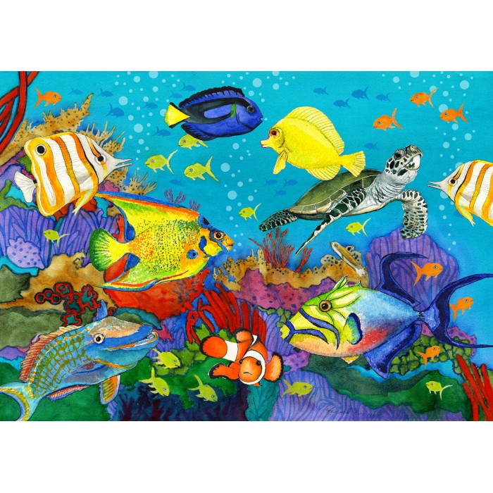 Enjoy Puzzle - Underwater Rainbow - 1000 Teile