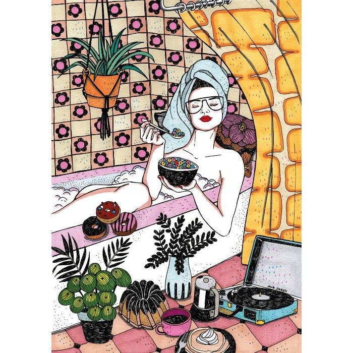 Magnolia - Bad & Müsli - 1000 Teile