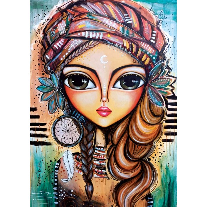 Magnolia - The Brown Beauty - 1000 Teile