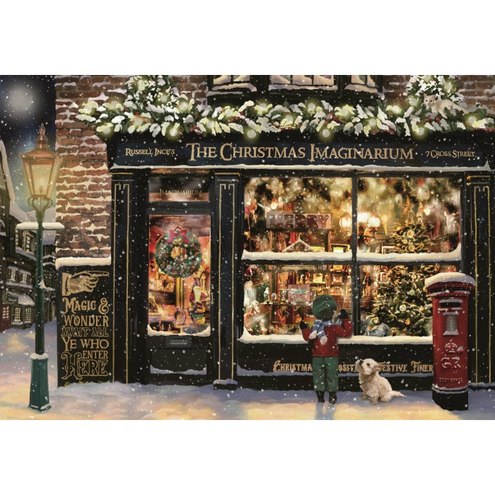 Coppenrath Spiegelburg - Adventskalender Puzzle - Das Weihnachts-Imaginarium - 1000 Teile