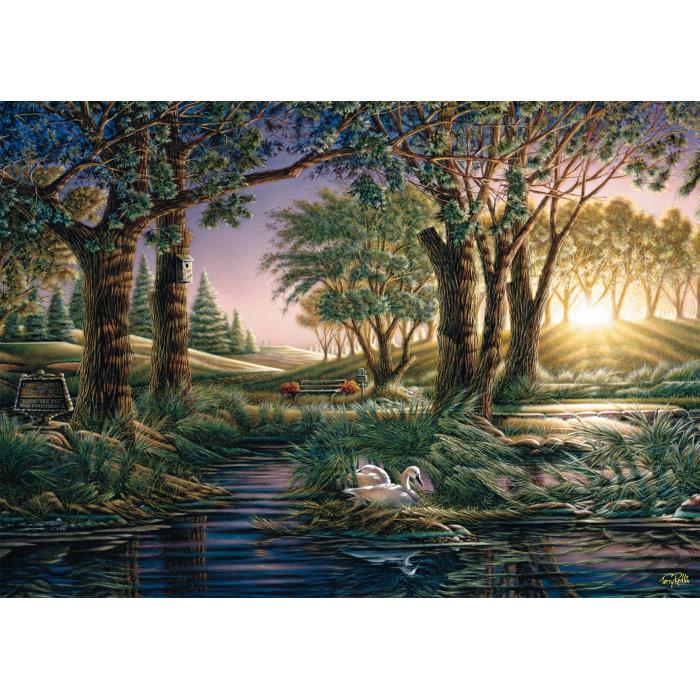 Schmidt Spiele - Morgenzauber am Teich - 1000 Teile
