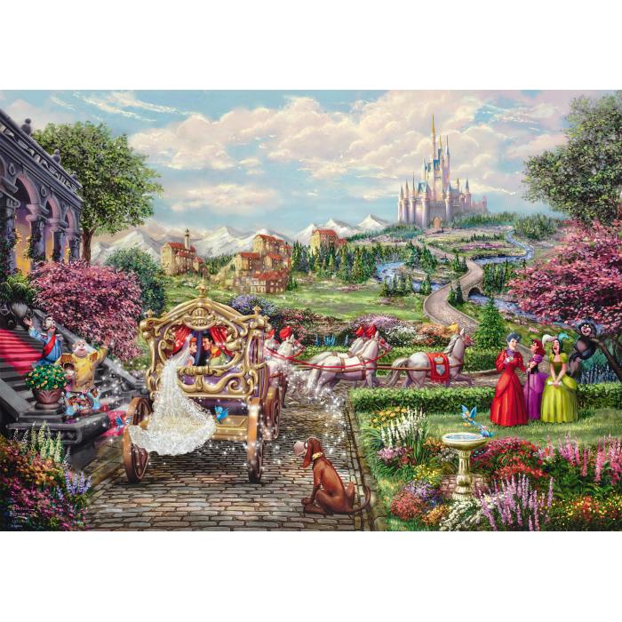 Schmidt Spiele - Disney - Aschenputtel - Glücklich bis ans Lebensende - 1000 Teile