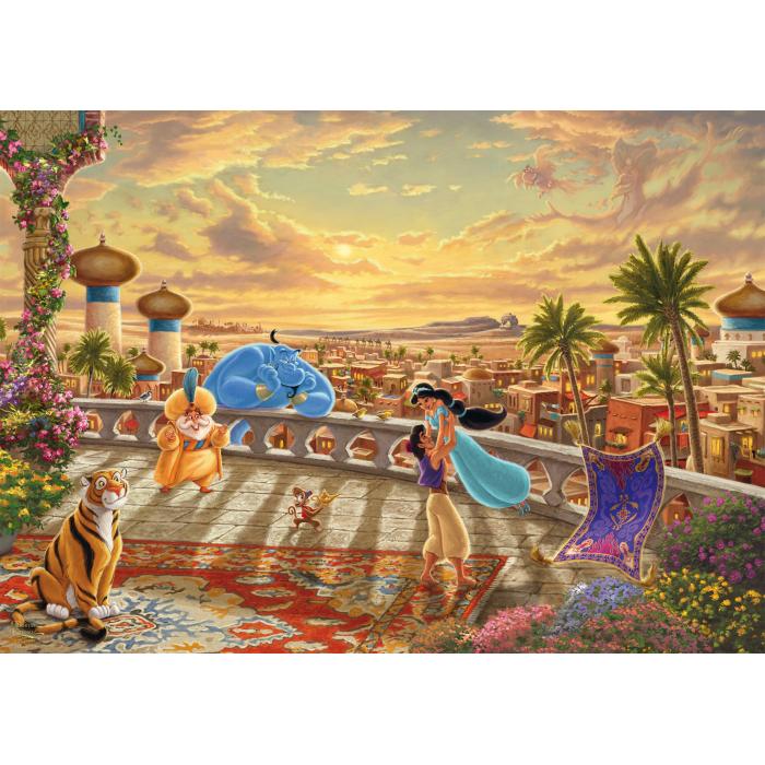 Schmidt Spiele - Disney - Jasmine - Tanz in der Wüste bei Sonnenuntergang - 1000 Teile