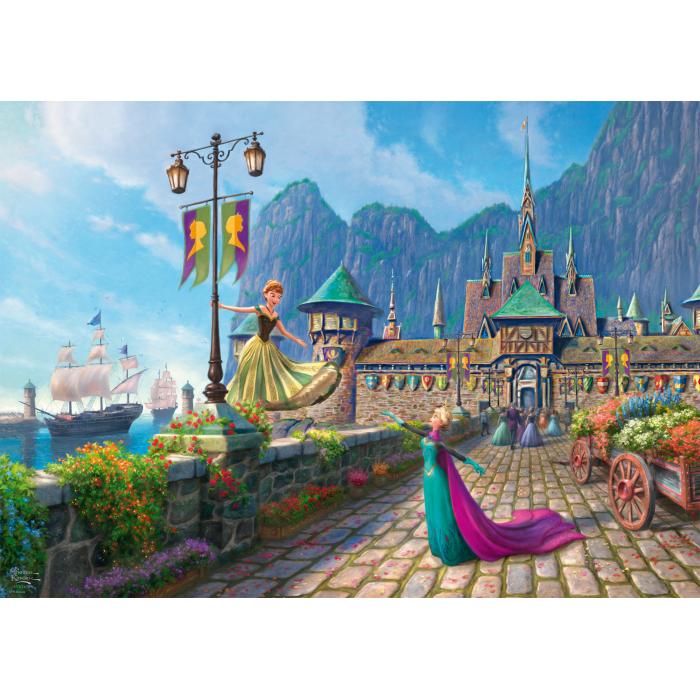 Schmidt Spiele - Disney Frozen - Feiern in Arendelle - 1000 Teile