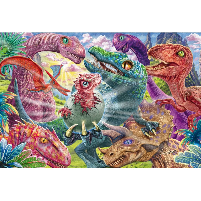 Schmidt Spiele - Kleine Dinos, große Abenteuer - 100 Teile