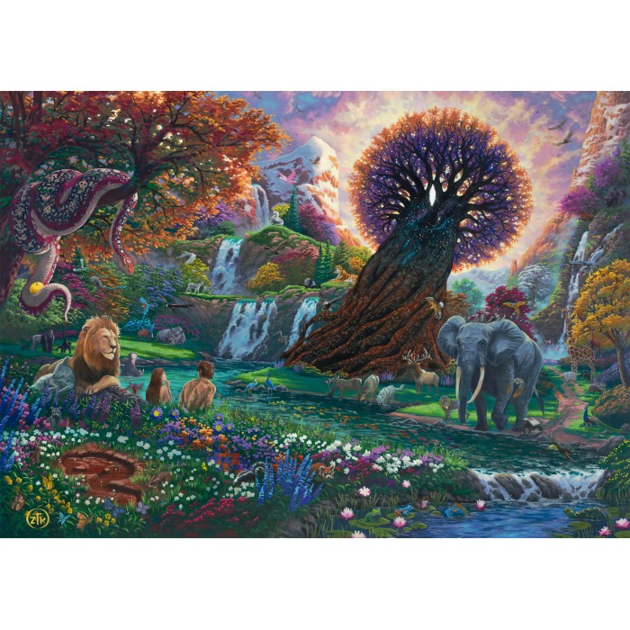 Schmidt Spiele - Der Garten Eden - 1000 Teile