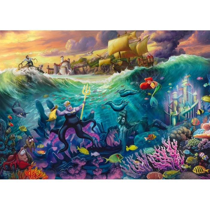 Schmidt Spiele - Disney. The Little Mermaid. Ursula - 1000 Teile