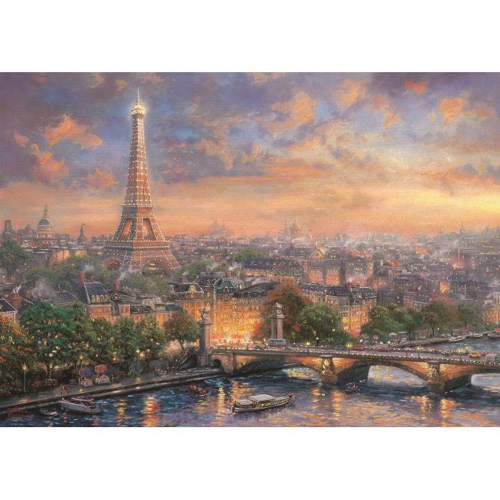 Schmidt Spiele - Thomas Kinkade - Paris, Stadt der Liebe - 1000 Teile