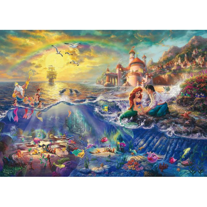 Schmidt Spiele - Thomas Kinkade - Disney - Kleine Meerjungfrau - 1000 Teile