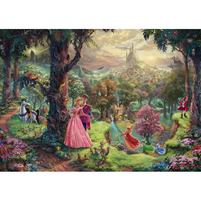 Schmidt Spiele - Thomas Kinkade - Disney - Dornröschen - 1000 Teile