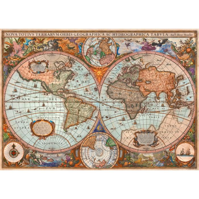 Schmidt Spiele - Antike Weltkarte - 3000 Teile