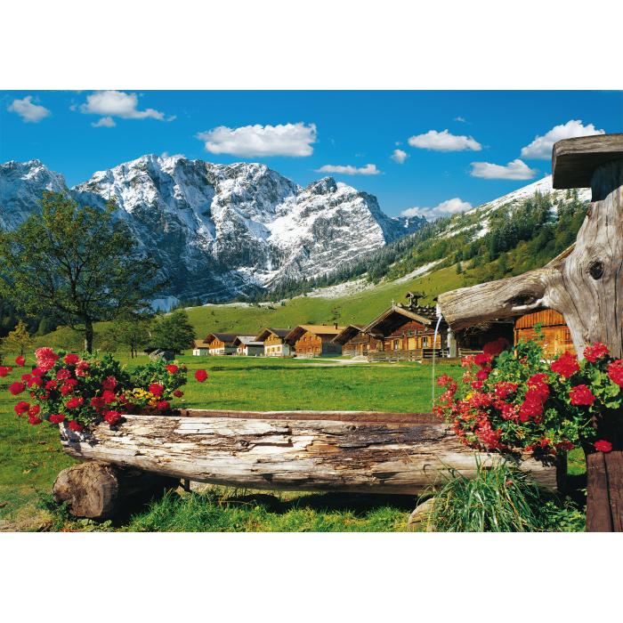 Schmidt Spiele - Blick ins Bergidyll - 1000 Teile