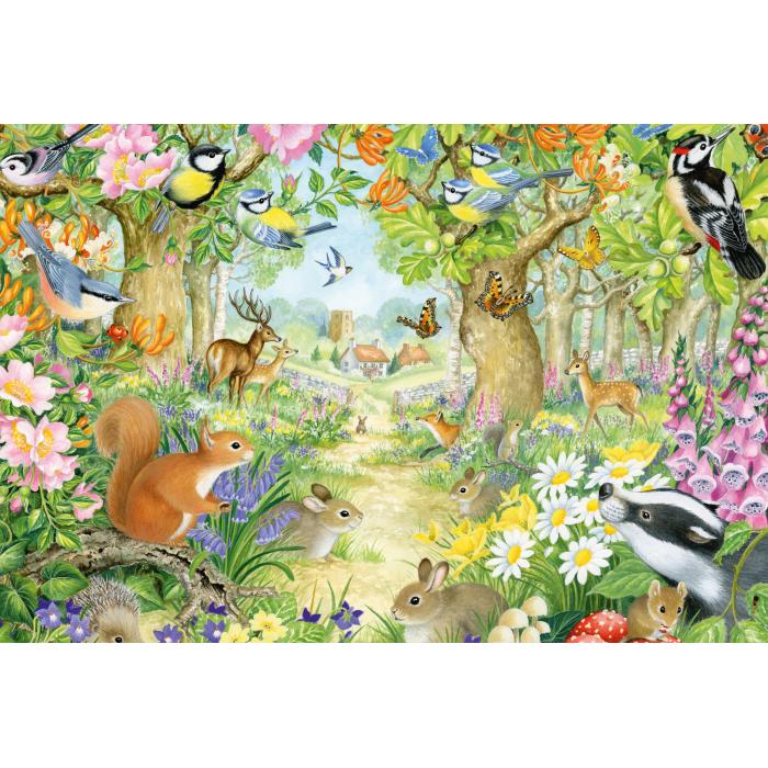 Schmidt Spiele - Tiere im Wald - 100 Teile