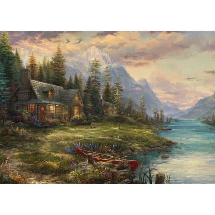 Schmidt Spiele - Thomas Kinkade - Ausflug am Vatertag - 1000 Teile