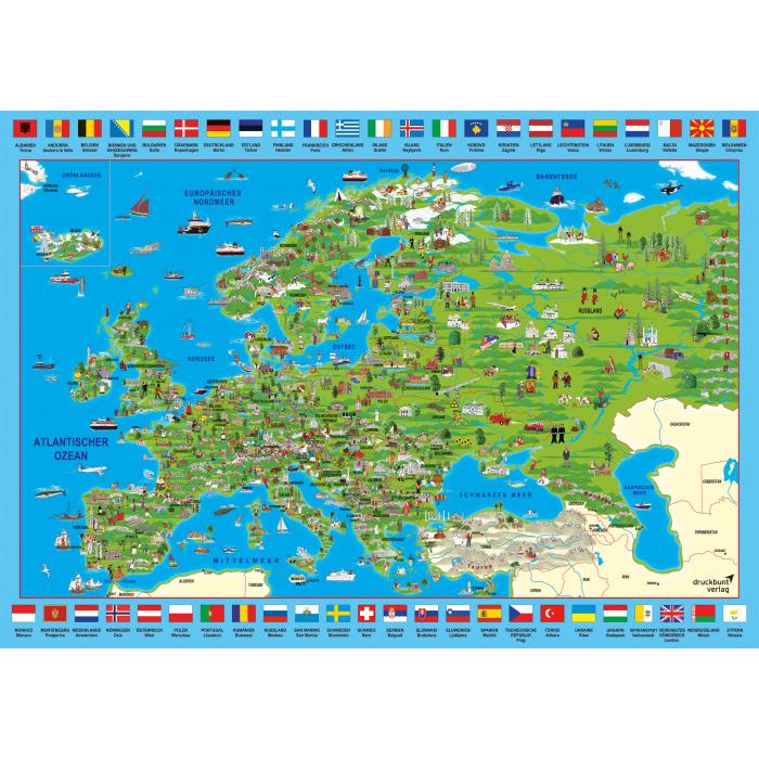 Schmidt Spiele - Europa - 500 Teile
