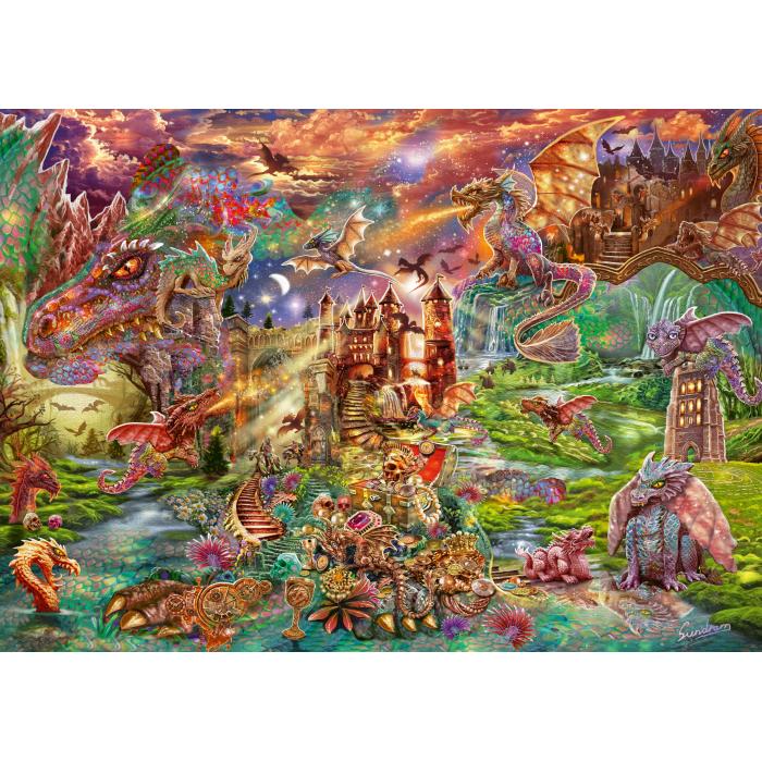 Schmidt Spiele - Drachen - 2000 Teile