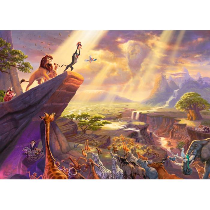 Schmidt Spiele - Thomas Kinkade - Disney - König der Löwen - 1000 Teile