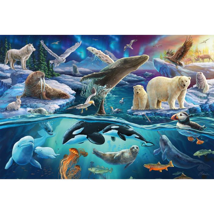 Schmidt Spiele - Tiere in der Arktis - 150 Teile