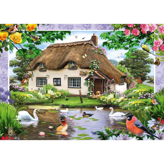 Schmidt Spiele - Romantisches Landhaus - 500 Teile