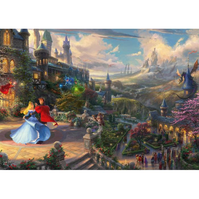 Schmidt Spiele - Disney - Dornröschen Tanzt im Verzauberten Licht - 1000 Teile