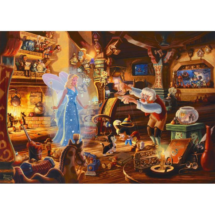 Schmidt Spiele - Disney - Geppettos Pinocchio - 1000 Teile