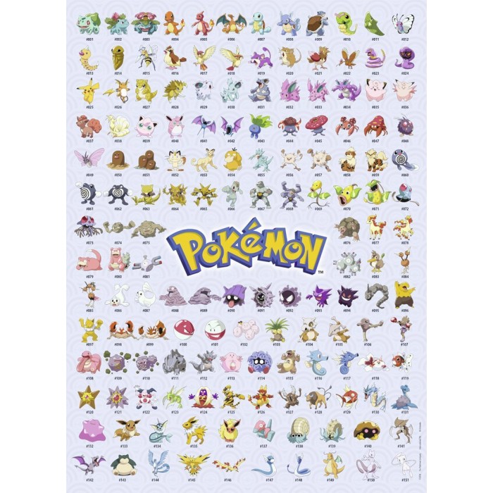 Ravensburger - Pokémon - 500 Teile
