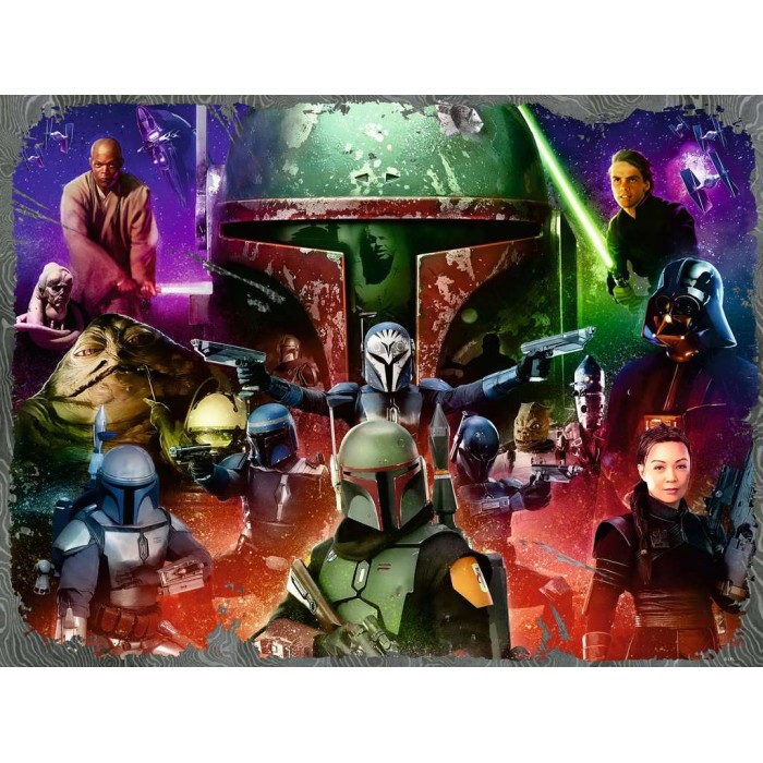 Ravensburger - Boba Fett Chasseur de Primes - Star Wars The Mandalorian - 1500 Teile